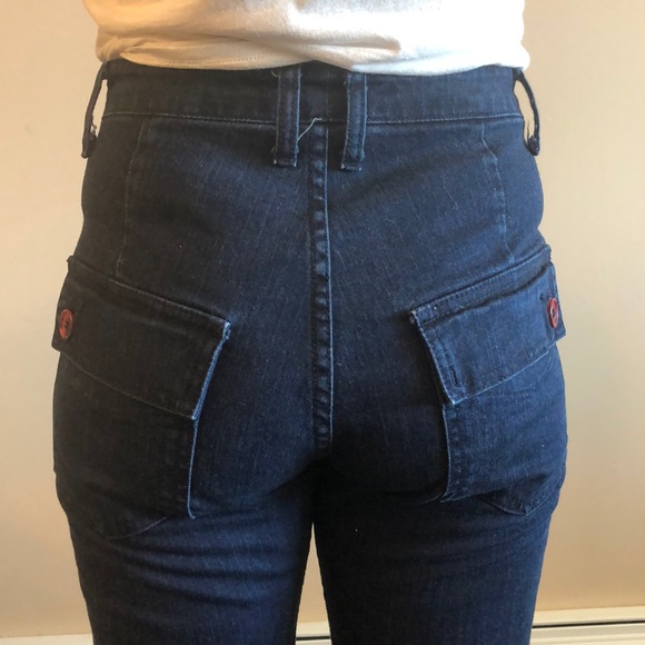 Grey Ant High Waisted Wide leg jeans - Picture 4 of 6